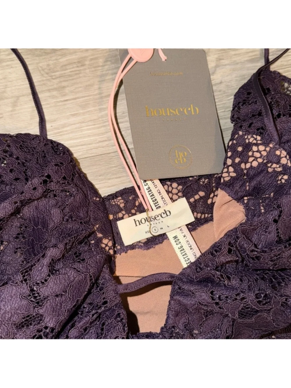 💜Firm Price💜House of CB Malia Night Shade lace maxi dress - Picture 14 of 16